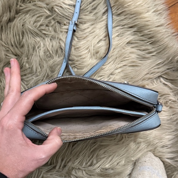 Michael Kors Sky Blue Crossbody Bag - Picture 11 of 15